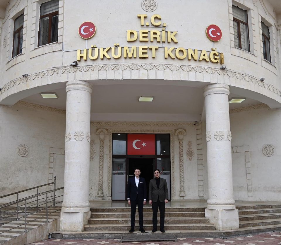 Gercüş Kaymakamı Sn. Muhammed ÖZTAŞ, Kaymakam/Belediye Başkan V. Sn. Evren ÇAKIR’ı ziyaret etti.
